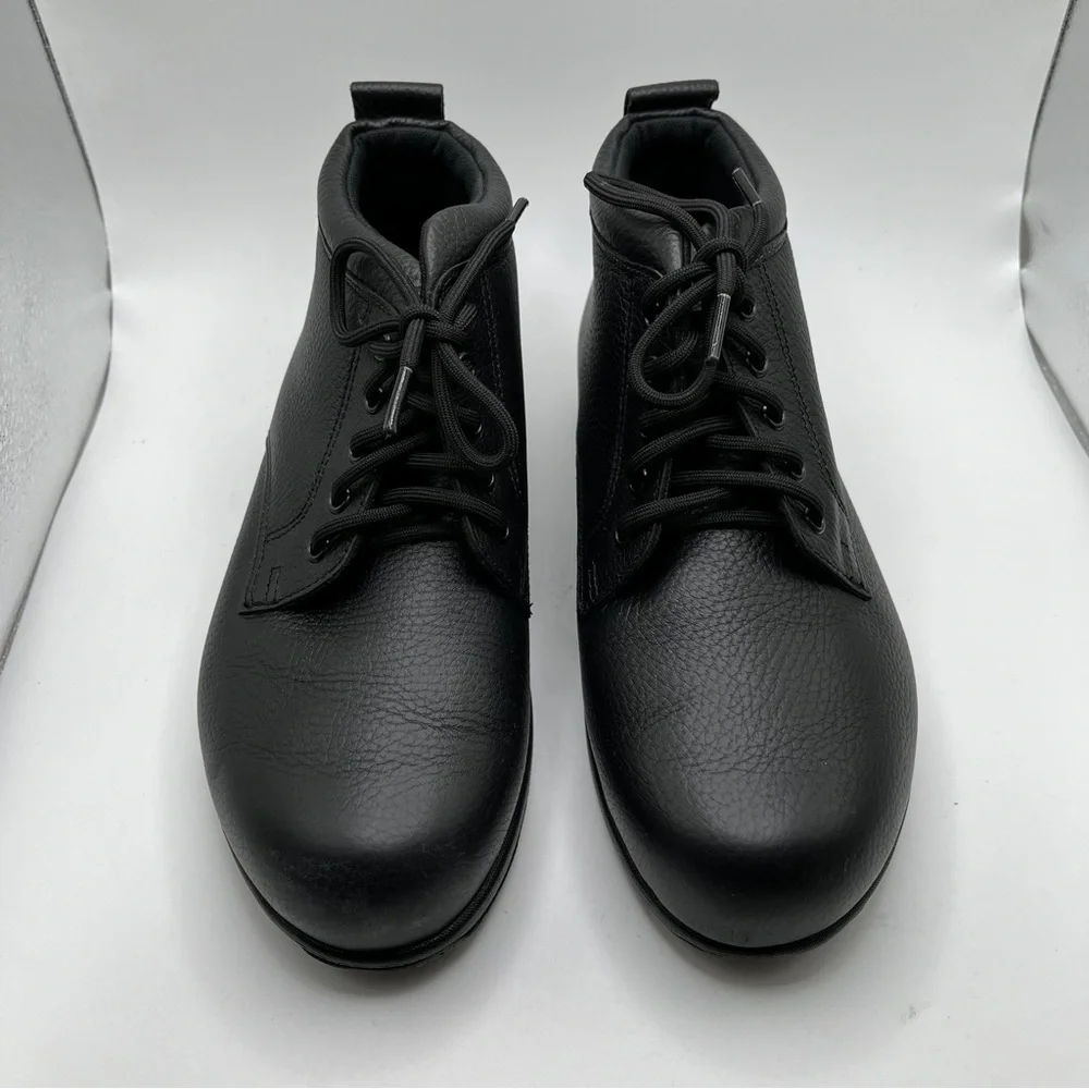 SAS Black Ankle Boots - Picture 6 of 14